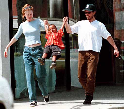 Tom Cruise, Nicole Kidman & Son